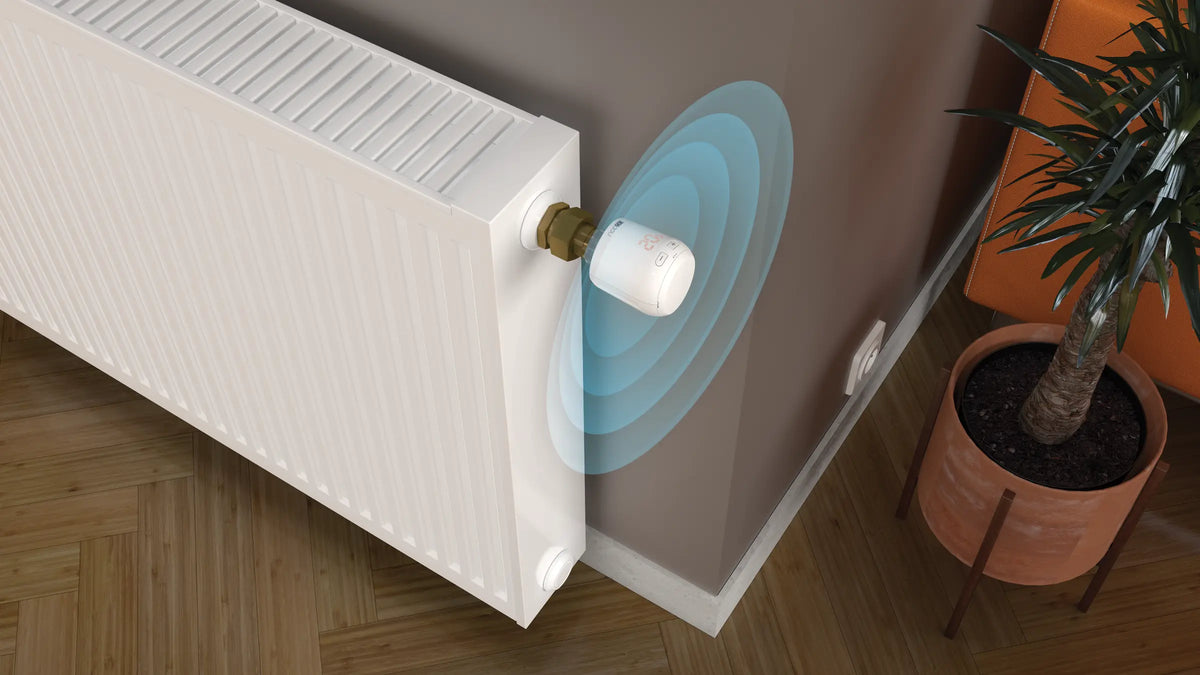 Connectez vos radiateurs hydrauliques à votre installation domotique Zigbee avec la tête thermostatique TRV-4-1-00