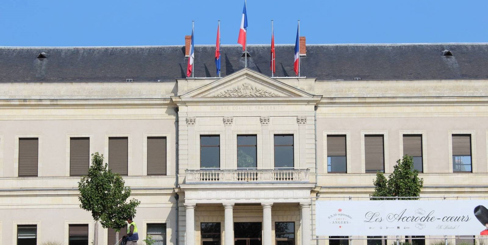 Gestion des stores de l’Hôtel de Ville d’Angers